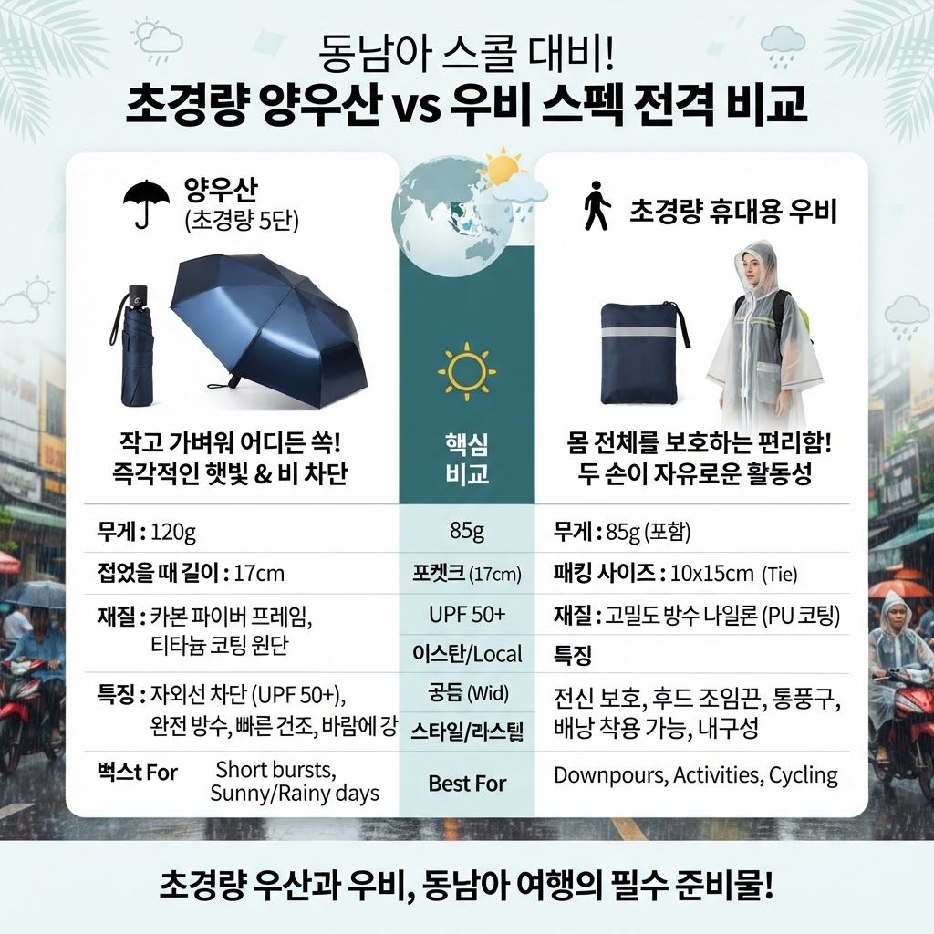 우산과 우비